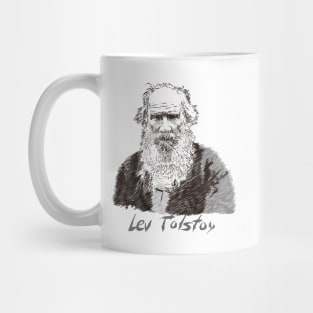 Portrait of Leo Tolstoy Mug
